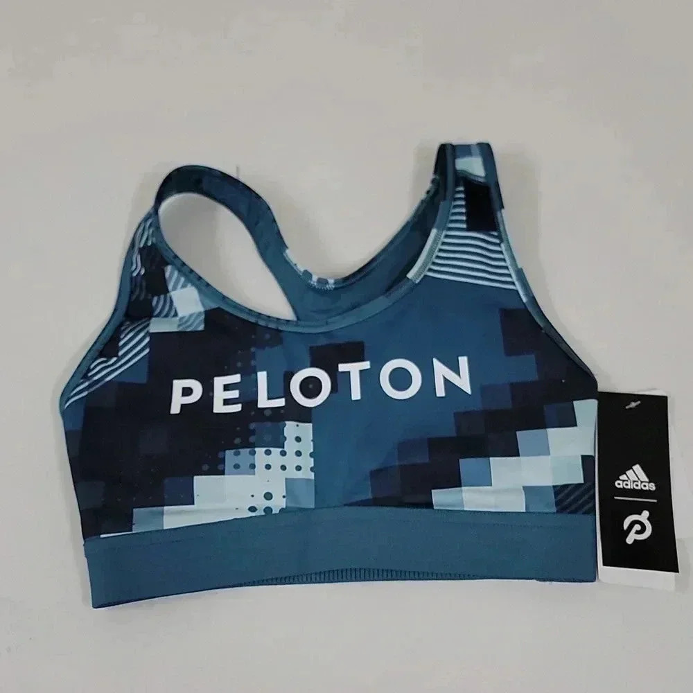 Peloton Adidas x Digi Motion HEAT.RDY Believe This Sports Bra NWT Women's - Picture 2 of 6